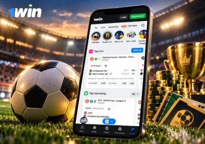 Step-by-step guide to starting betting on the мapp, with registration and game selection shown on mobile screens